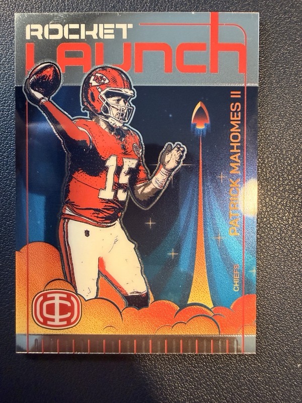 2025 Panini Rocket Launch Patrick Mahomes II #RL-5 Kansas City Chiefs Football