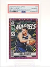 LUKA DONCIC 2024-25 DONRUSS OPTIC NET MARVELS PINK VELOCITY /79 PSA 10 Q5384