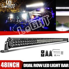 Led Light Bar Spot Flood Combo 15-48 Off-road Drivring Truck Suv Roof Bumper Led Light Bar Spot Flood Combo 15-48 Off-road Drivring Truck Suv Roof Bumper