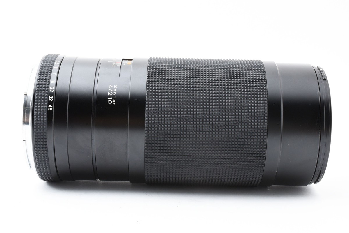 ☆美品【CONTAX】Carl Zeiss Sonnar 210mm F4 T* MINT] Contax Carl Zeiss Sonnar T* 210mm F/4 Lens Tested for