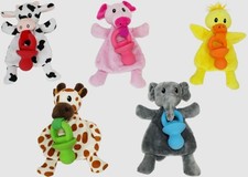 MULTIPET Pacifier Pals 8" - 1 PIECE - ASSORTED COLOR