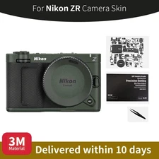  Camera Decal Wrap Full Coverage Sticker Skin for Nikon Z-r ZR Protective Film 