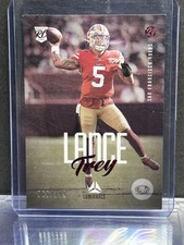 2021 Panini Chronicles #204 Trey Lance Luminance Update Rookies Red #/199 49ers