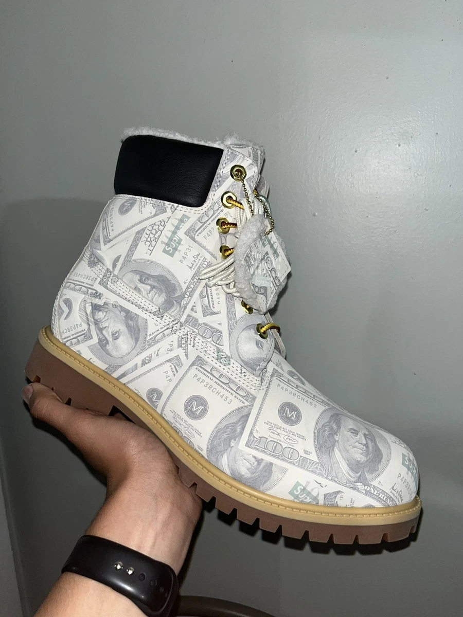 Supreme MM6 Maison Margiela Timberland. Sz 10.5 Brand New. Ships