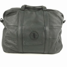 Soft Black Leather Briefcase Attache Bag Business Supple Unbranded Mexico-Made