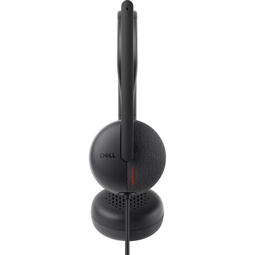 Auriculares con cable Dell WH3024 USB-A doble oreja con diadema estéreo micrófono incorporado - Imagen 4 de 5