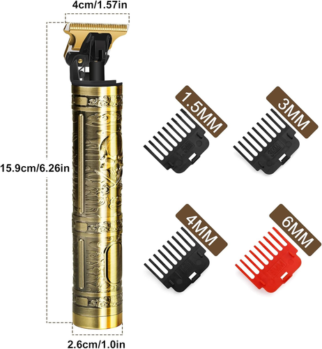 Professional Hair Trimmer for Men, Beard Trimmer Hair Clippers for Men, Cordless - Picture 7 of 12
