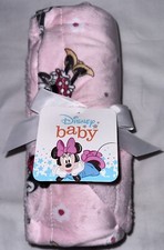 Disney Baby Minnie Mouse Plush Baby Blanket 30X40
