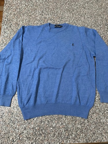 RALPH LAUREN SWEATER CHILDREN CHILD JUNIOR BLUE BLUE - Picture 1 of 4