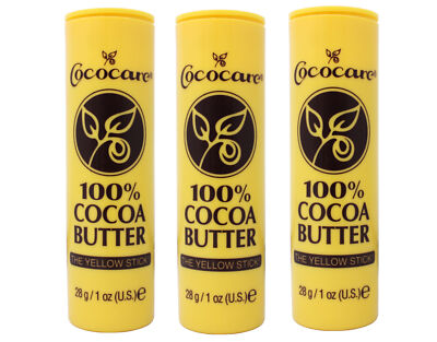Cococare 100% Cocoa Butter Stick 1 Oz., 3 Pack