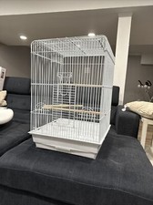 28'' Iron Bird Cage For Lovebird Cockatiel