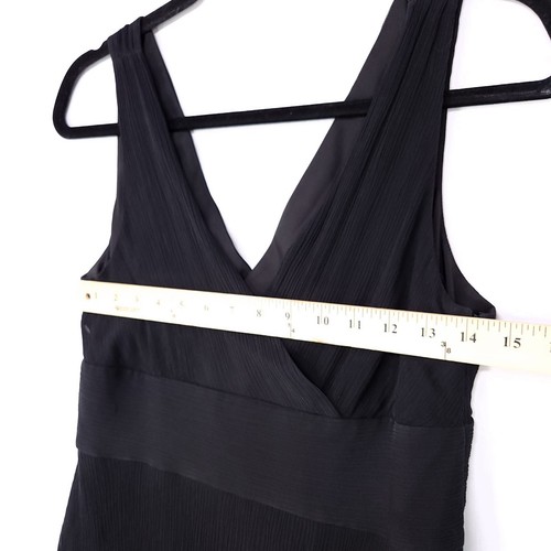 J. Vestido de cóctel Crew Sophia 100 % seda para mujer talla 10 texturizado elegante formal - Imagen 6 de 12