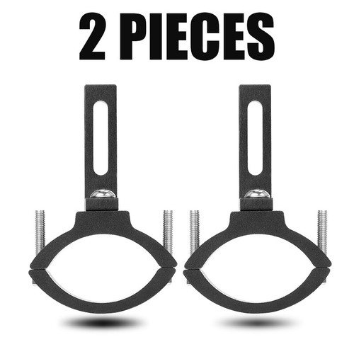 2X 36mm-60mm Soporte de Montaje para Motocicleta Soporte de Abrazadera de Horquilla Punto Faro Antiniebla - Imagen 4 de 11