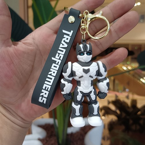 Cartoon Transformers Optimus Prime Bumblebee Dolls Car Keychain Pendant 0.99$ A+ - Picture 18 of 18