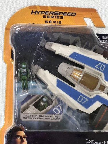 Disney Pixar 2022 Buzz Lightyear Movie Figure XL-07 Hyperspeed Series Pilot Ship - Picture 6 of 9