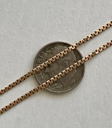 10k Gold Open Circle White Topaz Round Pendant Chain Necklace Fine Graduated VTG - Picture 19 of 24