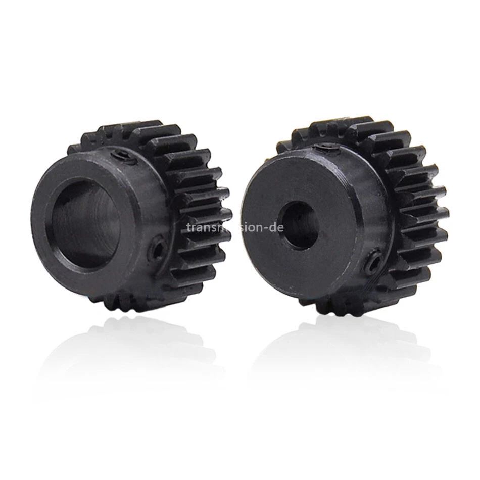 0.5/1 Mod 10-150 Zähne Zahnrad Stirnrad with Schritt C45 Stahlzahnrad 1M 10-150T - Bild 4 von 4