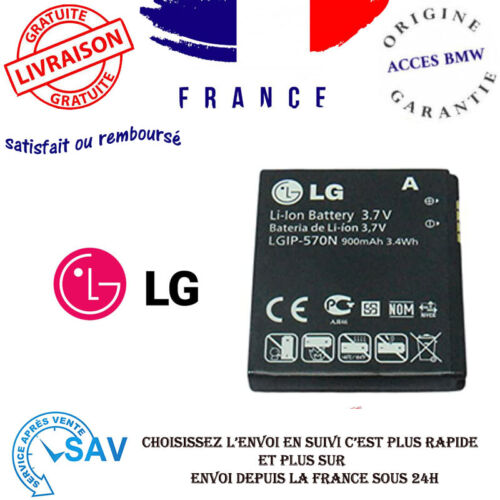 Batterie origine neuve lg lg-ip570n pour gs500, cf750, gd550, kc550, kf757 - Afbeelding 1 van 1