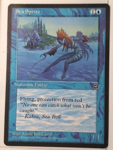 Sea Sprite - Homelands - Magic the Gathering MTG Nice!
