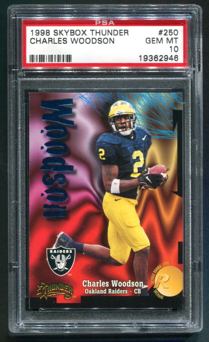 Charles Woodson Skybox Thunder #250 Base