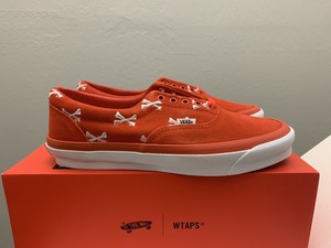 vans wtaps orange
