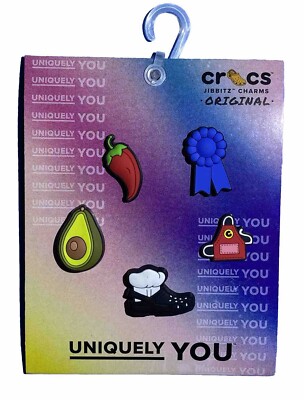 Crocs x Jibbitz Charms Original / Sammler Uniquely You / Chef Chef Chef 5er Pack