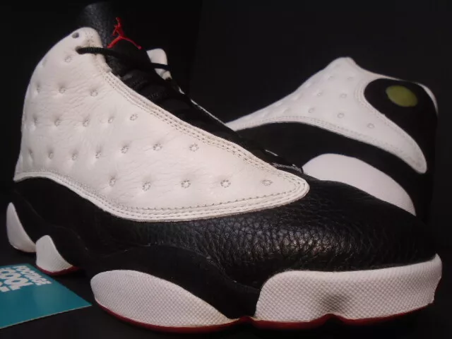 1997 OG NIKE AIR JORDAN XIII 13 HE GOT GAME WHITE BLACK RED BRED