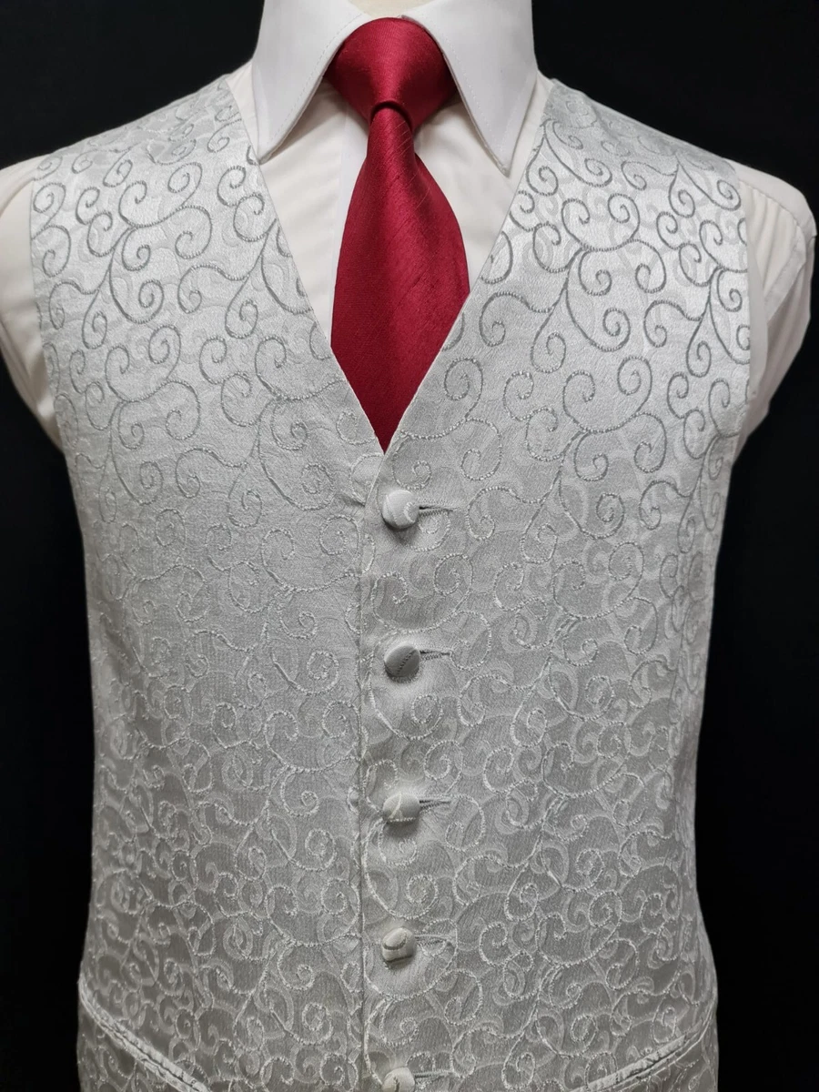 Gray suit shop vest