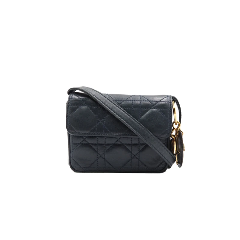 Mini sac à bandoulière Dior Cannage