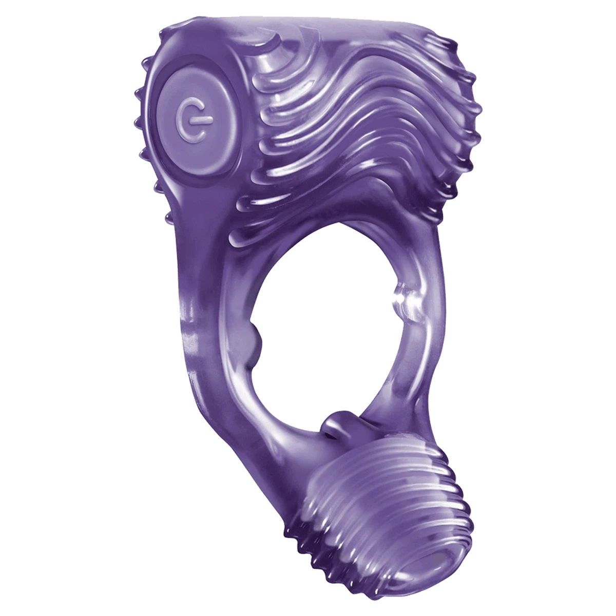 trojan vibrating cock ring Satisfyer Power Ring Vibrating Cock Ring – Condomania.com main image 0