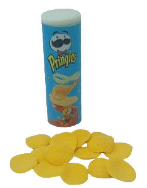 Play Food Miniatura Pop Top Pringles Patatas fritas Original