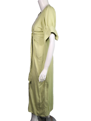 FREE PEOPLE Vintage Summer Midi Dress Yellow-Green Button Front sz XS | eBay FREE PEOPLE Vintage Summer Midi Dress Yellow-Green Button Front sz XS | eBay