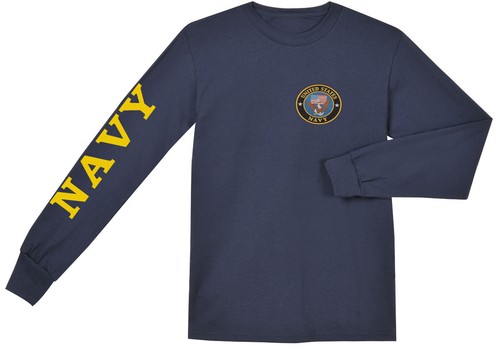 long sleeved t-shirt for men US Navy t 