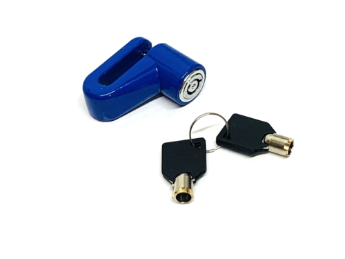 BLOQUEO DE SEGURIDAD ANTIRROBO FRENO DE DISCO DELANTERO VESPA PX125E PX150E PX200E CON 2 LLAVES - Imagen 2 de 4