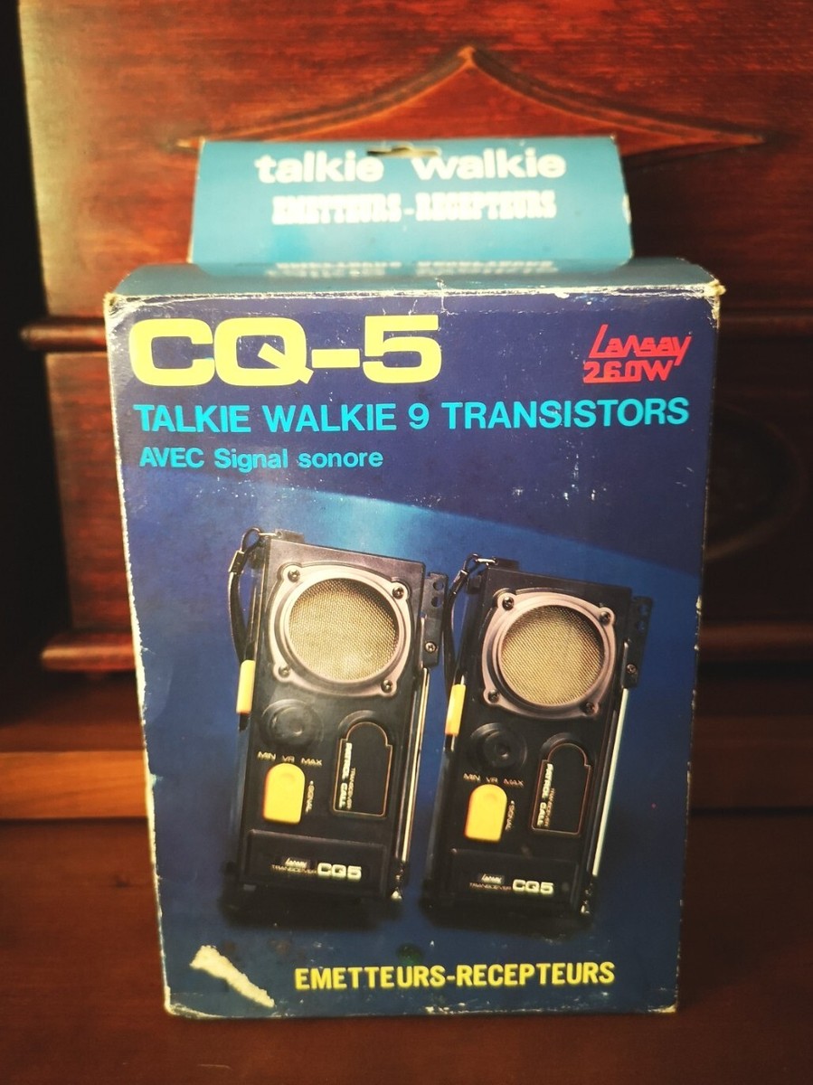 PAIRE DE TALKIE walkie jouet ancien PARRAT (TIR4) EUR 12,90 - FR