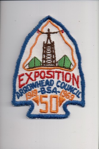 1919-1969 Arrowhead Council Exposition patch