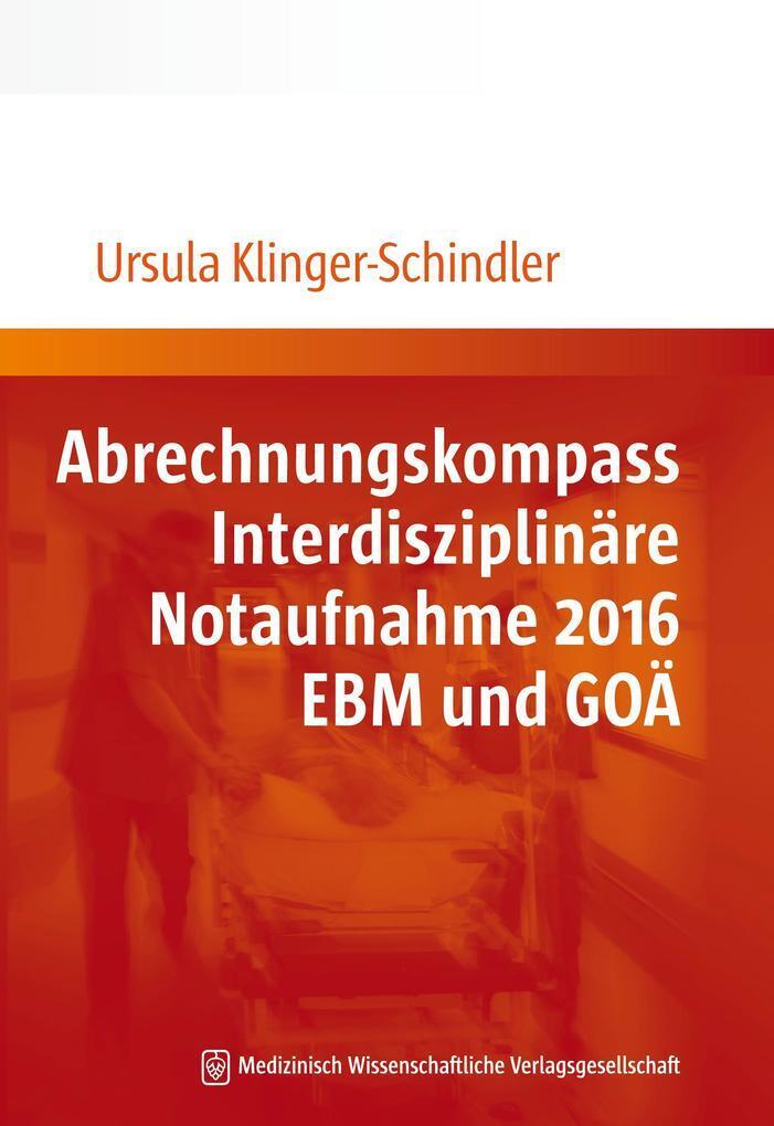 Thumbnail - Abrechnungskompass Interdisziplinäre Notaufnahme 2016. Ebm Und Goä |