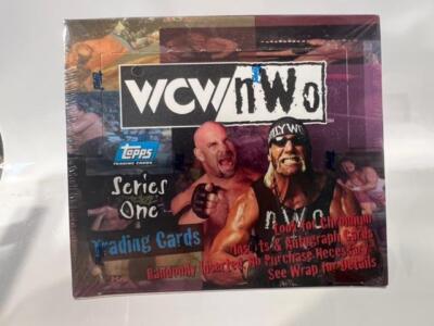 1998 Topps WCW NWO Series 1 Trading Cards Sealed Hobby Box 36 Packs - Autographs