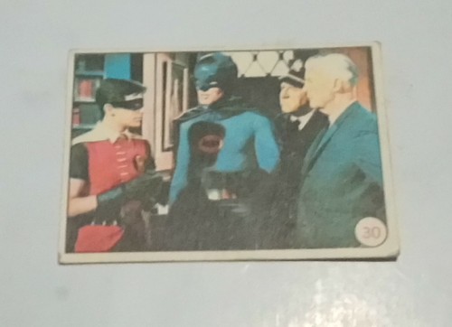1966 Topps Batman Blue Bat #30 — Raw