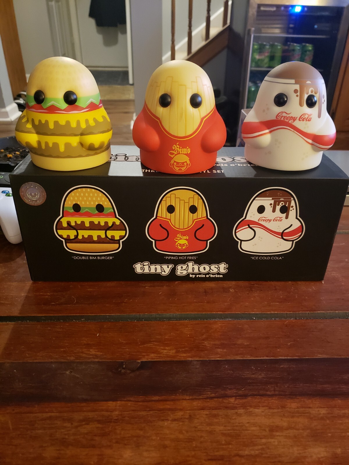 Bimtoy Tiny Ghost Fast Food 3 Pack 3