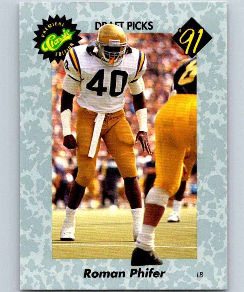 Roman Phifer 1991 Classic #28 (BOX 44) ID:17765