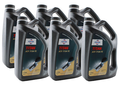 Fuchs 30 Liter TITAN ATF 7134 FE Automatic Transmission Fluid 6 x 5L for Benz