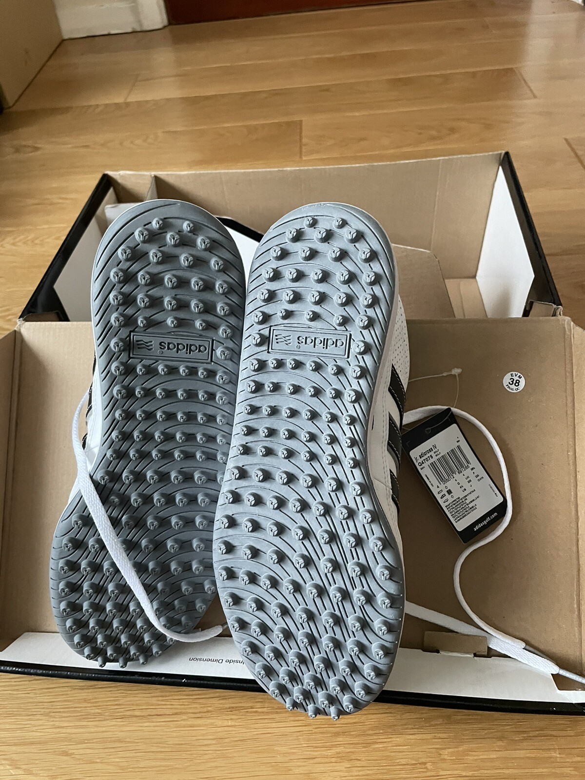 Adidas Adicross Kids Golf Shoes Size 4 New Boxed eBay