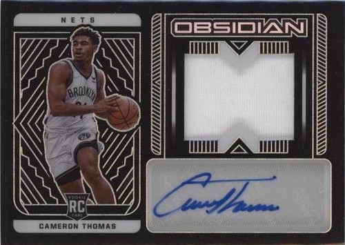 Cameron Thomas Auto 2021 Contenders Rookie Ticket Autograph True