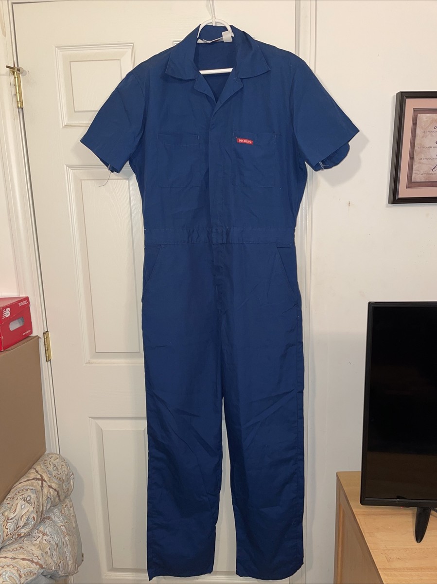 Vintage Dickies Men's Blue Jumpsuit - Coveralls | eBay