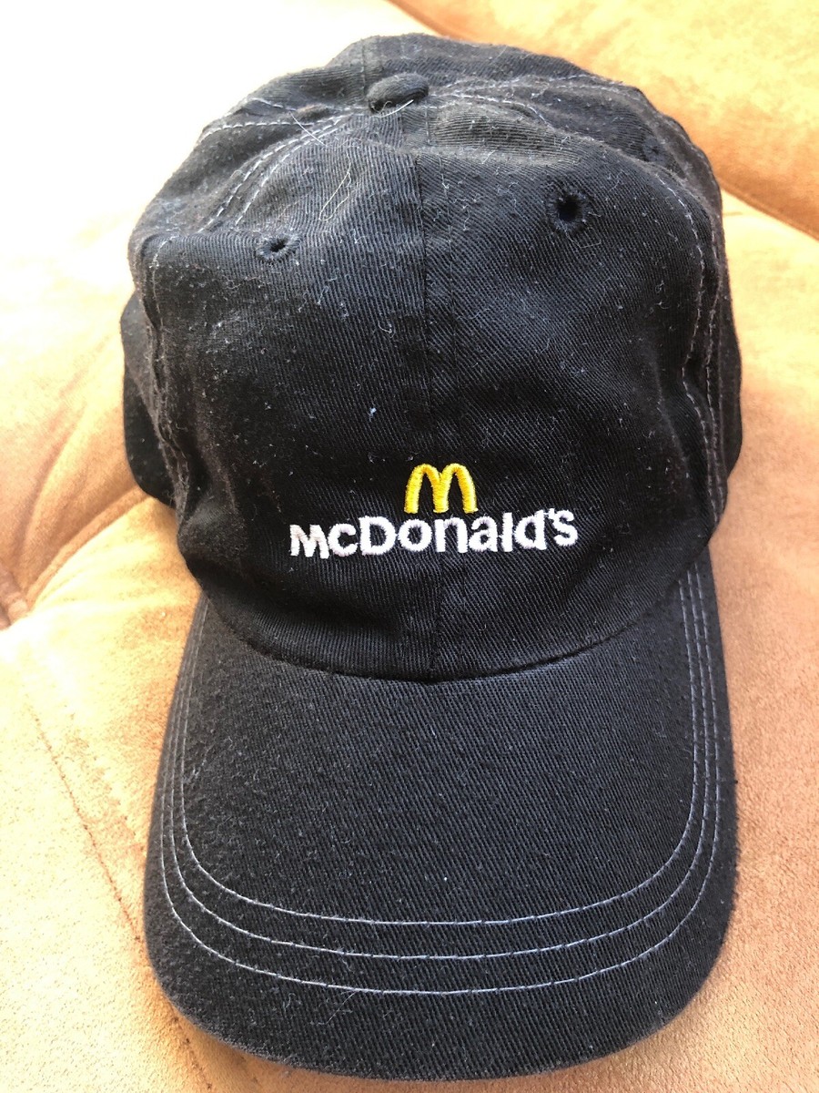 McDonalds Black Cap Hat | eBay