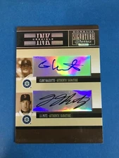 F141,300  2005 Donruss Signature INKcredible Combos #34 Clint Nageotte/J.J. Putz