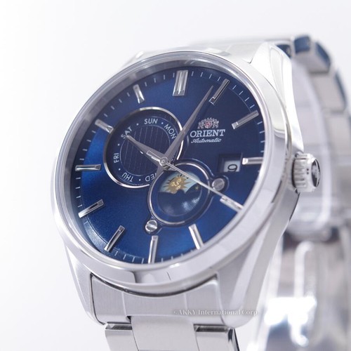 ORIENT CLASSIC RN-AK0303L SUN & MOON Mechanical Automatic Watch 22 Jewels Men's - Picture 3 of 11