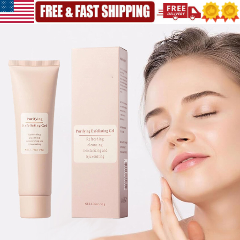 50g Purifying Exfoliating Gel, Quarxery Purifying Cream for Face & Body