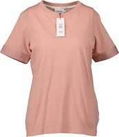 Neu! Calvin Klein Damen T-Shirt Mit Logo-Stitchin Rosa Gr. S